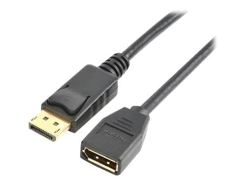 Prokord Displayport Kabel 1m. Displayport Displayport Sort