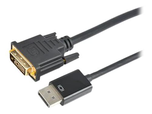 Prokord Displayport-kabel 5m Displayport Dvi Svart