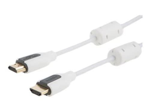 Prokord Hdmi 1.4-kabel 0.5m. Hdmi Hdmi Hvid