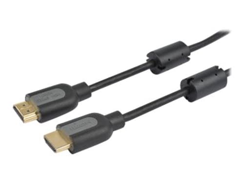 Prokord Hdmi 1.4-kabel 0.5m. Hdmi Hdmi Sort