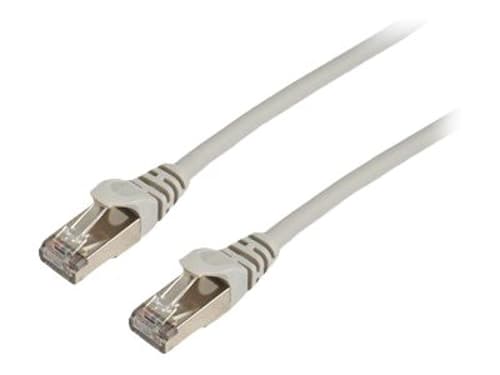 Prokord Tp-cable F/utp Cat.6 Shielded Lszh Rj45 0.5m Grey Rj-45 Cat 6 0.5m Harmaa