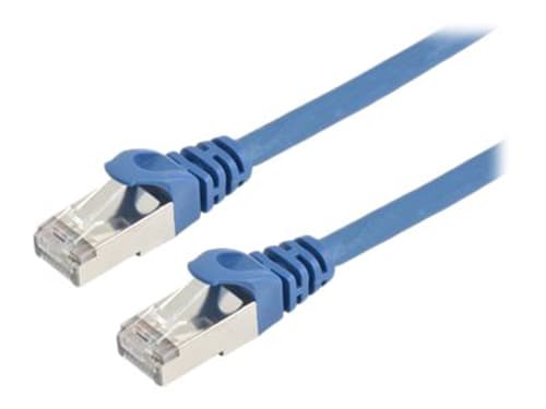 Nettverkskabel Lszh Rj-45 Cat6 1m Blå