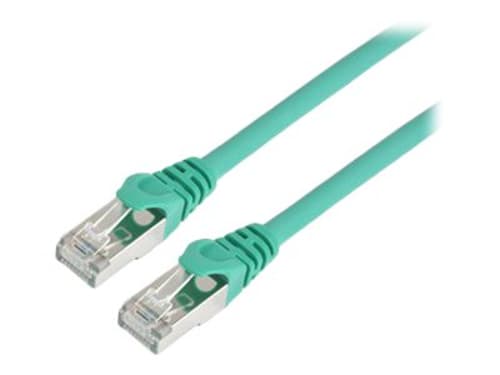 Prokord Tp-cable F/utp Cat.6 Shielded Lszh Rj45 10m Green Rj-45 Cat 6 10m Vihreä
