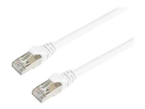 Prokord Tp-cable F/utp Cat.6 Shielded Lszh Rj45 1m White Rj-45 Cat 6 1m Valkoinen