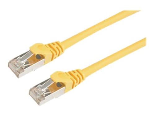 Prokord Tp-cable F/utp Cat.6 Shielded Lszh Rj45 3m Yellow Rj-45 Cat 6 3m Keltainen