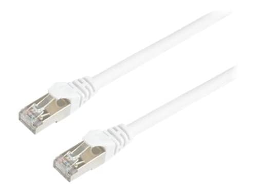 Prokord Tp-cable F/utp Cat.6 Shielded Lszh Rj45 3m White Rj-45 Cat 6 3m Valkoinen