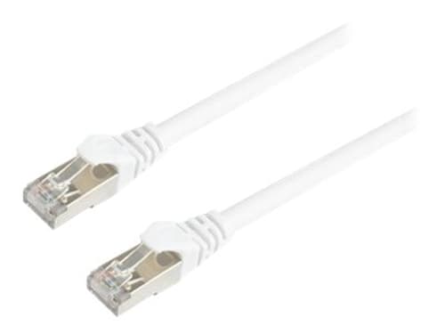 Prokord Tp-cable Stp Cat.6 Shielded Lszh Rj45 1m White Rj-45 Cat 6 1m Valkoinen