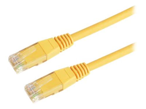 Nettverkskabel Lszh Rj-45 Cat6 1m Gult