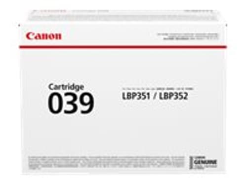 Canon Värikasetti Musta 039 11k - Lbp351/lbp352