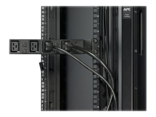 Apc Basic Rack Pdu Ap7526 Strømforsyningsenhed (pdu) 6 Ac Stikkontakt(er) 1u Sort