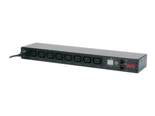 APC AP7920B Rack PDU Switched 1U 12A/208V 10A/230V 8x IEC 60320 C13 Outputs