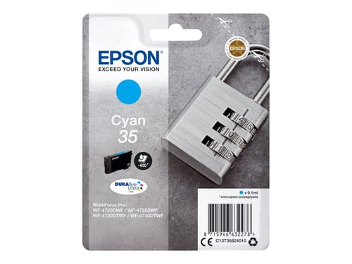Epson Muste Syaani 35 9.1ml - Wf-4730