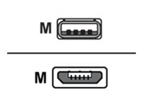Zebra Usb-kaapeli 1.8m Micro Usb-b Usb-a Musta