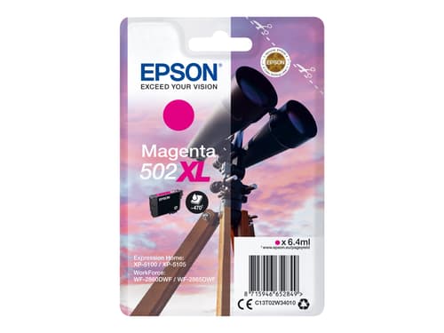 Epson Muste Magenta 502xl - Xp-5100/5105/wf-2860/2865