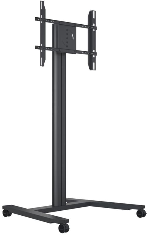Multibrackets Public Display Stand 180 HD Single - Stativ - for fladt panel - låsbar - aluminium - sort - skærmstørrelse: 55-80 - monteringsgrænseflade: op til 800 x 500 mm
