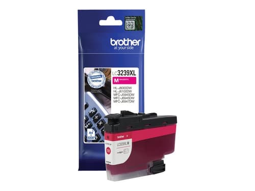 Blækpatron Brother LC3239XLM magenta - 5.000 sider