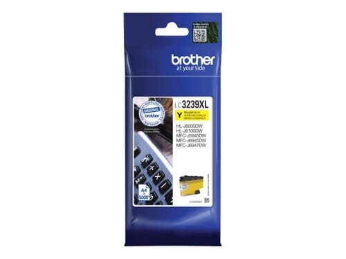 Brother Muste Keltainen Lc-3239xly 5k