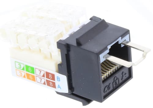 Direktronik Keystone Rj45 Lsa Cat6 Utp Med Lås
