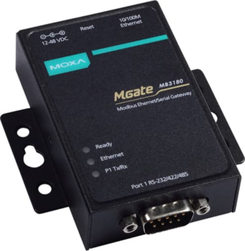 Moxa Mgate Mb3180 1-port Serial To Ethernet Modbus Gateway
