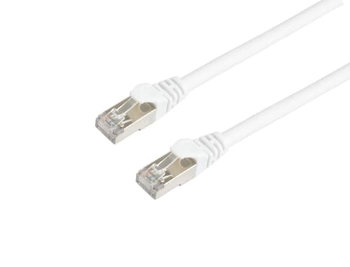 Prokord Netværkskabel Lszh Rj-45 Cat 6a 0.3m. Hvid