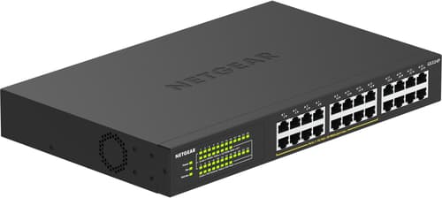 Netgear Gs324p 24-port Gigabit Ethernet Unmanaged Poe+ 190w billede