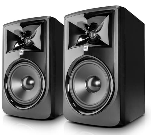 Jbl 308p Mkii Monitor (pair) Musta