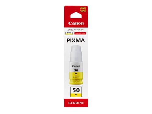 Canon Blæk Gul Gi-50 - Pixma G5050/g6050/g7050 billede