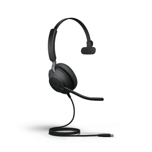 Jabra Evolve2 40 Usb-c Microsoft Teams Svart