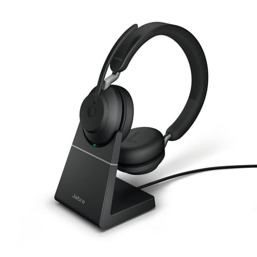 Jabra Evolve2 65 Med Laddningsställ Usb-a Uc Svart