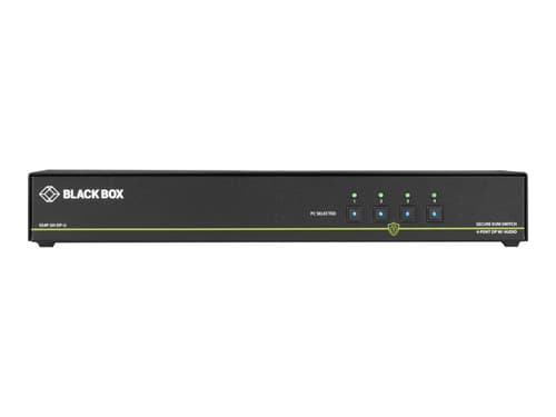 Black Box Secure Niap 3.0 4-port Kvm Switch Single-head