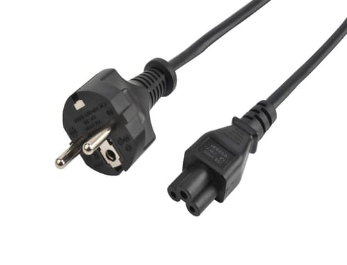 Prokord Strömkabel 1.8m Cee7/7 C5 Svart