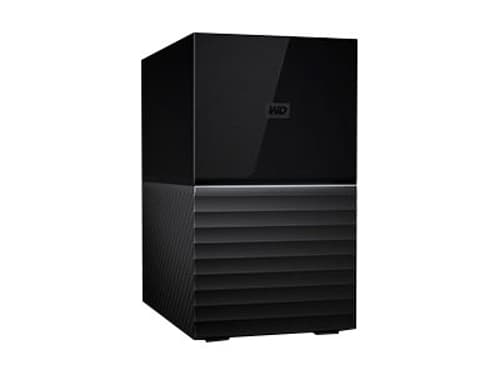 WD My Book Duo WDBFBE0280JBK - Harddisk-array - 28 TB - 2 bays - HDD 14 TB x 2 - USB 3.1 Gen 1 (ekstern)