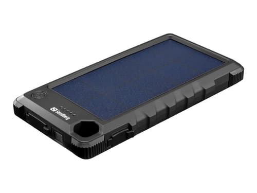 Sandberg Outdoor Solar Powerbank 10000, 37mah Sort
