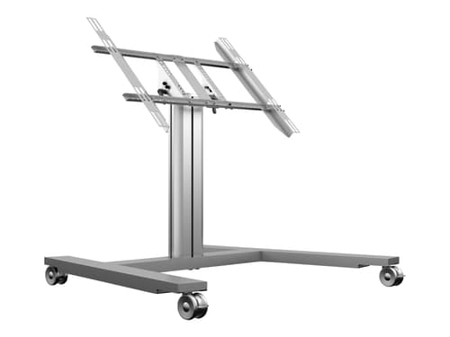 Multibrackets M Public Display Stand 80 HD Wheelbase Single Silver 60 kg 55" Op til 700 x 400 mm