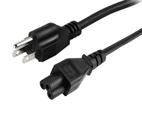 Prokord Strømkabel 1.8m Nema 5-15p C5 Svart
