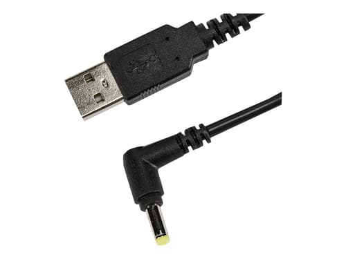 Socket Mobile Socket Usb To Dc Plug Charging Cable 1.5m Usb-a Musta