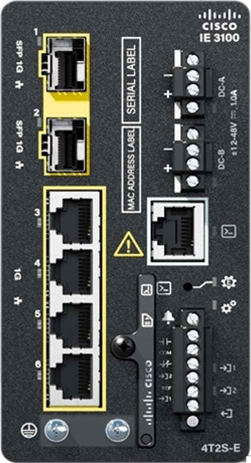 Cisco Catalyst Ie3100 Managed L2 4xgbe/2xgbe Sfp Sort