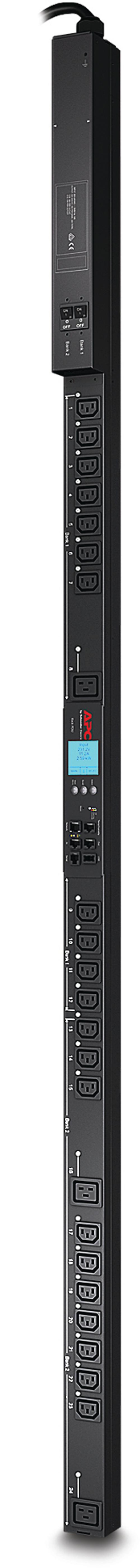 Apc Switched Rack Pdu Strømforsyningsenhed (pdu) 24 Ac Stikkontakt(er) 0u Sort