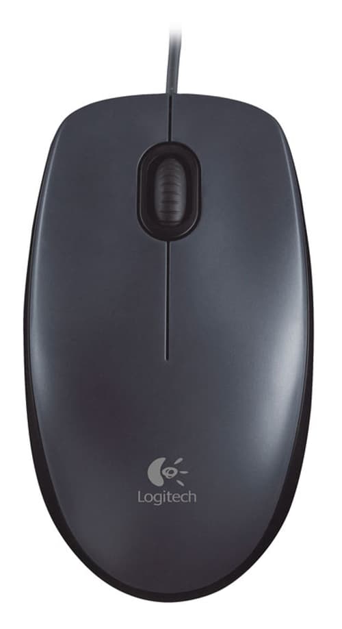 Logitech M90 Usb-a Mus Grå