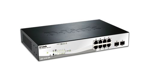 D-Link DGS-1210-10P/E gigabit switch (PoE)