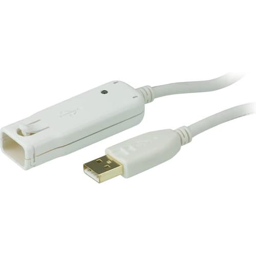 Aten Ue2120 12m Usb-a Usb-a Valkoinen