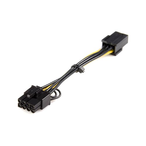 Startech Pci Express 6 Pin To 8 Pin Power Adapter Cable