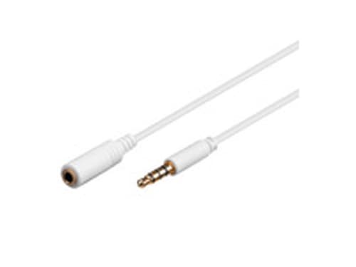 Microconnect Audio Extension Cable 5m. 3,5mm 3,5mm billede