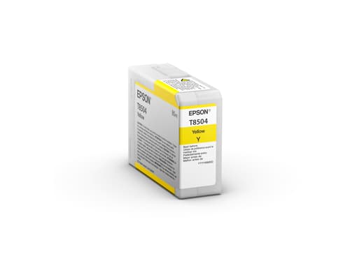 Epson Blæk Gul Hd T8504 80ml - Surecolor P800