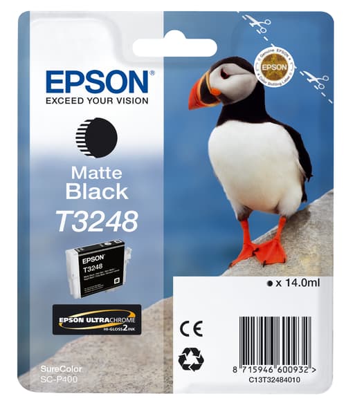 Epson Blæk Matt Sort T3248 - Sc-p400