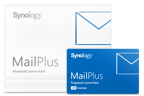 Synology License 20 Licenses Virtual Mailplus