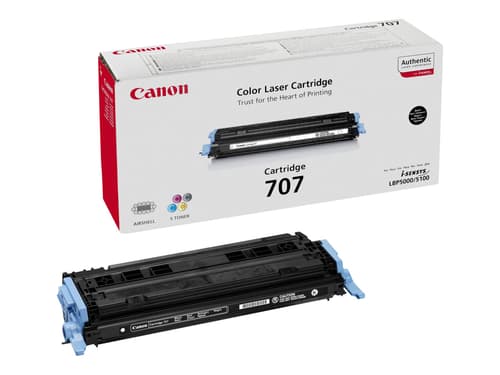 Canon Blæk Sort Pfi-707 Bk - Ipf830/840/850 - 3-pack