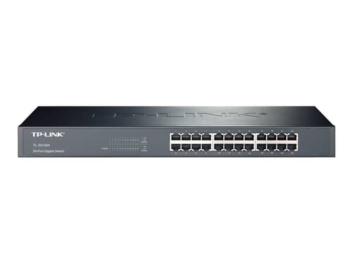 Tp-link Tl-sg1024 Netværksswitch Ikke Administreret L2 Gigabit Ethernet (10/100/1000) Sort billede