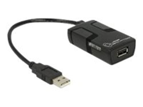 Delock Adapter 0.15m Usb-a Usb-a Svart