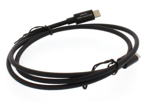 Direktronik Usb-c Kabel 100w Usb 3.1 Gen2 10gbps 1m Usb-c Usb-c Musta